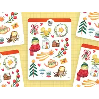 Stickervel Christmas Cheer