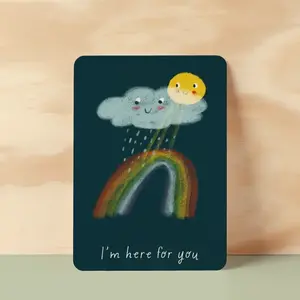 illu-ster Ansichtkaart I'm here for you
