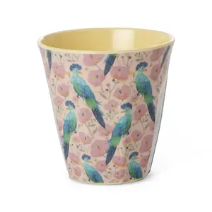 Rice Melamine beker Exotic Bird