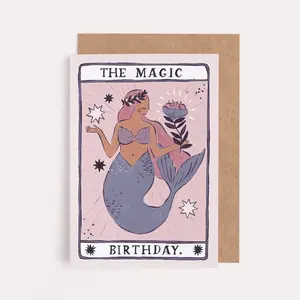 Sister Paper Co. Verjaardagskaart Mermaid Magic
