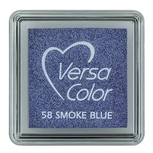 Tsukineko Stempelkussen Versacolor 3 x 3 cm - Smoke Blue