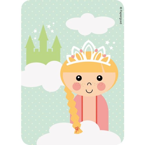 Papiergoed Uitnodigingen Kinderfeestje Prinses Papiergoed Uitnodigingen Kinderfeestje Prinses