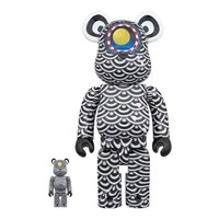 400% & 100% Bearbrick set by Ground Y x Yasuto Sasada