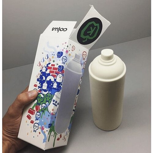 7.5" Spray Can DIY (White) by Discordia