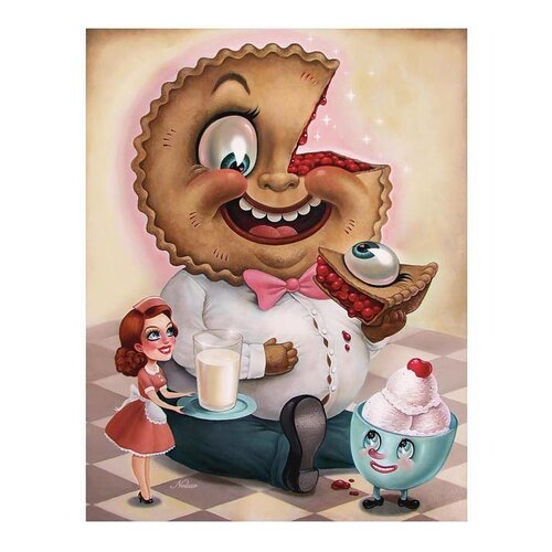 9" Mister Self Indulgence (Cherry OG) by NOUAR x Martian Toys