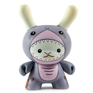 Kidrobot Shark 2/24 by Flat Bonnie Dcon Designer Con Dunny series