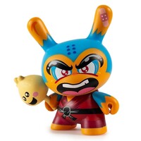 Shao Ru the Kung Fu 3/24 (Blue) by Jerome Lu Dcon Designer Con Dunny series