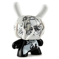The Kraken 2/24 (White) by Jon-Paul Kaiser Dcon Designer Con Dunny series