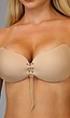 Strapless Ultra Push-Up Invisible Bra Nude