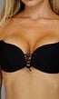 Strapless Ultra Push-Up Invisible Bra Zwart