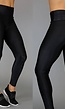 Zwarte Shiny Legging