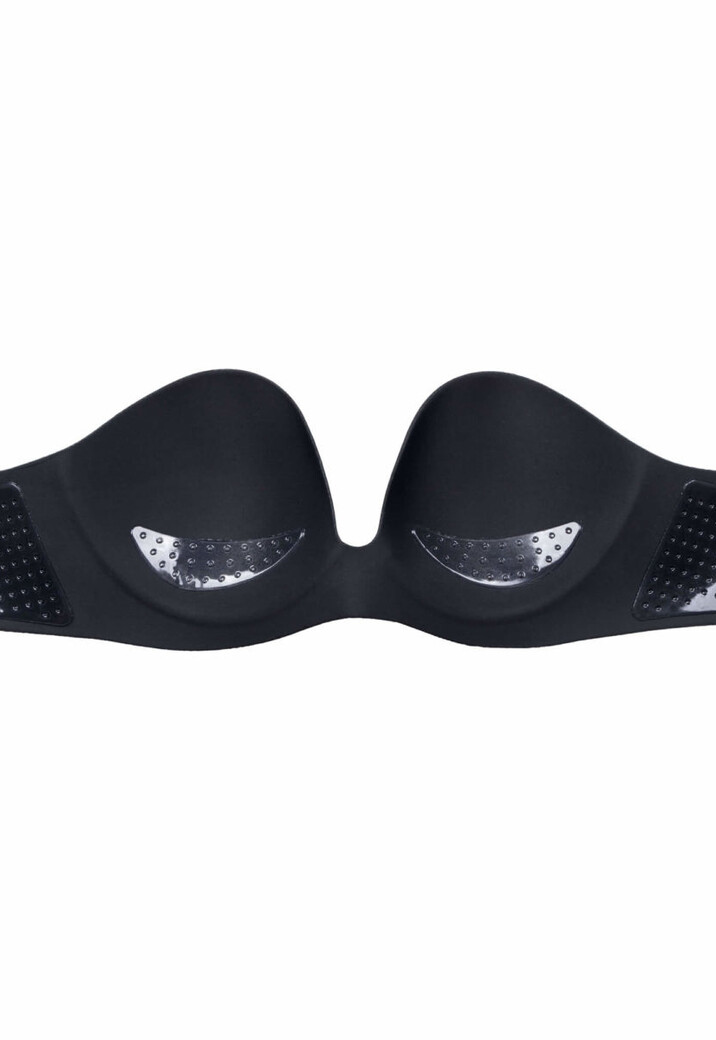 Invisible Backless Gala Bra Zwart