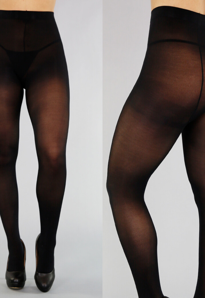 Corrigerende Zwarte 50 Den Panty