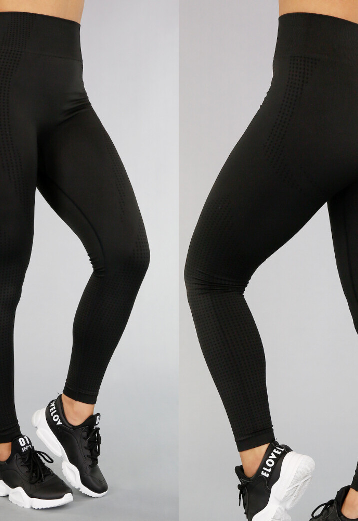 Zwarte Ultra High Waist Sportlegging