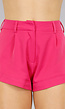 Fuchsia Wide Leg Short