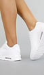 Witte Sneakers met Lucht Zool