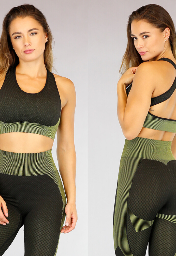 Zwart Sportvestje met Patronen