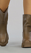 Bruine Lederlook Boots