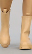 Basic Camel Lederlook Chelsea Boots