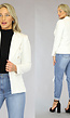 Witte Button Blazer