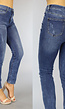 Donkerblauwe Relaxed Fit Jeans