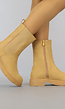 BF2023 Camel Lederlook Chelsea Boots