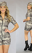 U.S.A Army Playsuit Kostuum