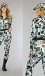 Camouflage Leger Jumpsuit Kostuum