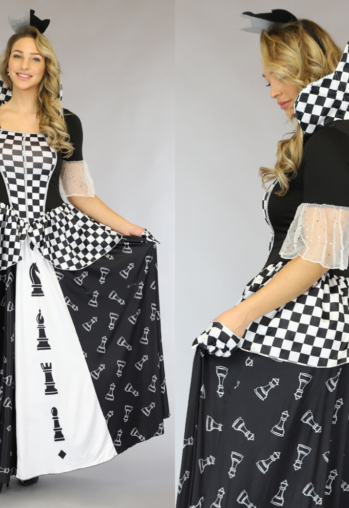 Queen of Chess Kostuum