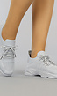 Grijze Slip-On Sneakers met Comfy Zool