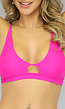 BF2023 Fuchsia Bikinitop met Straps