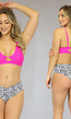 Classic Panter Bikinibroekje met Crossover
