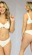 Beige Bikinibroekje met Luipaard Pareo