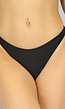 BF2023-1 Basic Zwart Cheeky Bikinibroekje