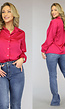 Fuchsia Satin Blouse