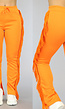 Oranje Joggingbroek met Franje