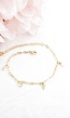 Gouden Armband met LOVE Bedeltjes