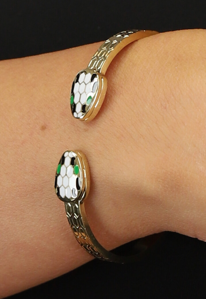 Gouden Snake Armband