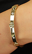 Smalle Gouden Wensboom Armband