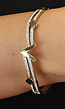 Gouden ''V'' Armband