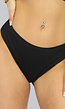 BF2023 Classic Zwart Scrunch Bikinibroekje