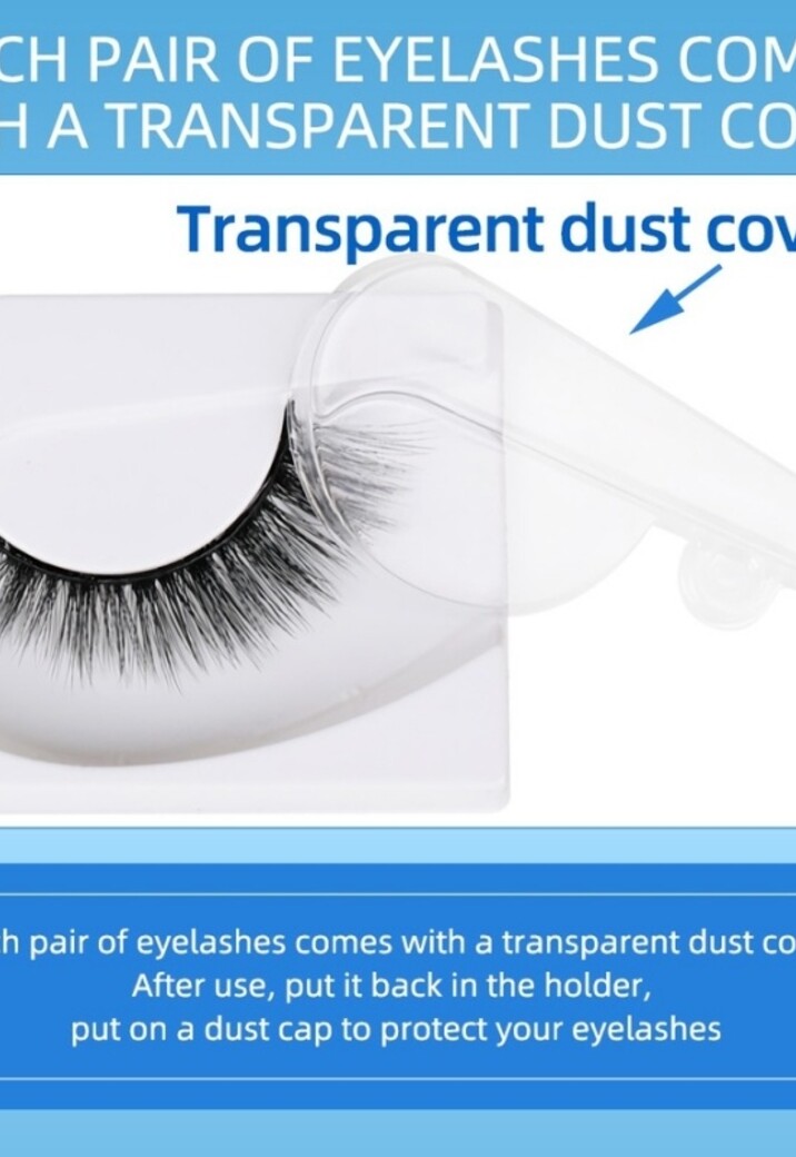 5x Natuurlijke Zelfklevende Wimpers Set 34mm