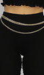 Triple Bodychain met love Munt