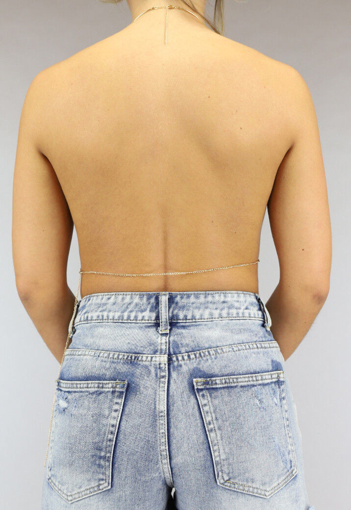 Bodychain met Cirkel  Detail