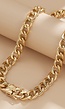 Grove Chain Ketting Goud & Zilver