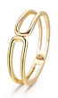 Geometrische Bangle Armband Goud