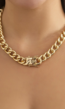 Grove Chain Ketting Goud & Zilver