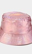 Roze Metallic Bucket Hat