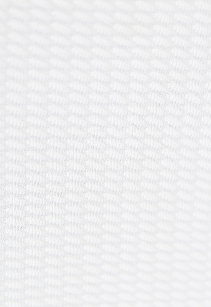 Witte Push-Up Beugel Badpak met Gouden Belt en Textuur