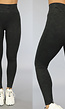 Donkergroene Gemêleerde Squat Proof Sportlegging